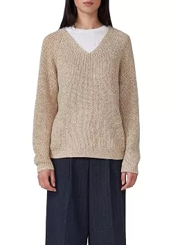 s.Oliver Pullover & Strickmode s.Oliver Strickpullover mit V-Ausschnitt und Raglanärmeln