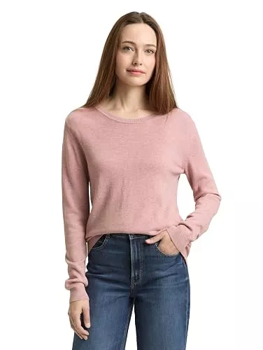TOM TAILOR Pullover & Strickmode Tom Tailor Damen Basic Strickpullover