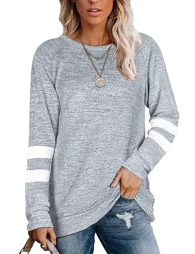 MOLERANI Pullover & Strickmode MOLERANI Sweatshirt Damen Rundhals Langarm Pullover Oberteile