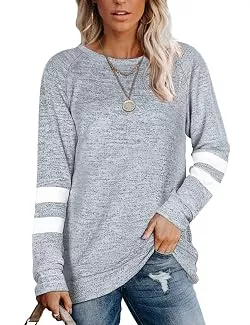 MOLERANI Pullover & Strickmode MOLERANI Sweatshirt Damen Rundhals Langarm Pullover Oberteile