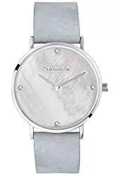 Tamaris Uhren Tamaris Damenuhr Serie : Anika mit Lederband 40 mm Durchmesser und 7.7 mm Bauhöhe in verschiedenen Kombinationen