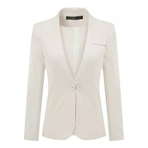 YYNUDA Blazer YYNUDA Damen Business Blazer Slim Fit Anzugjacke Anzug Set mit Anzughosen Hosenanzug Elegant für Office Hochzeit