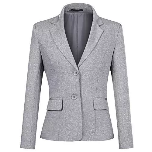 YYNUDA Kostüme YYNUDA Blazer Damen Sommer Anzugjacke Business Slim Fit Top Elegant Damenjacke für Business Office