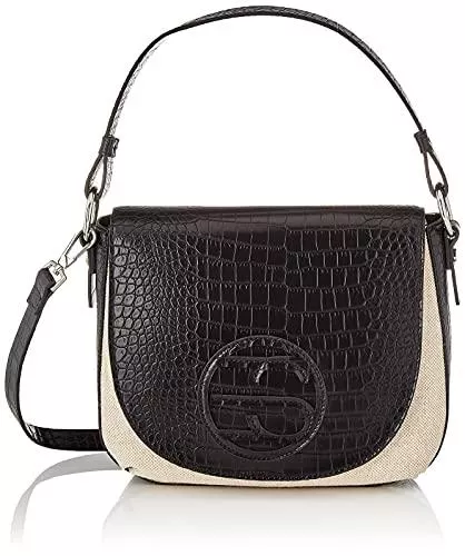 ESPRIT Taschen & Rucksäcke ESPRIT Schultertasche aus Canvas und Lederoptik