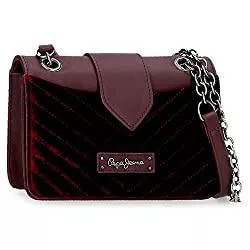 PEPE JEANS Taschen & Rucksäcke Pepe Jeans Claris Handtasche Rot 21,5x14x6 cms Kunstleder und Polyester