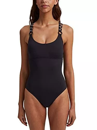 ESPRIT Bademode ESPRIT Badeanzug mit gestreiften Trägern