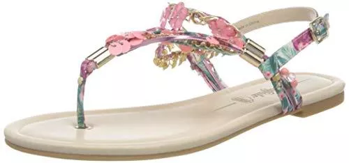Buffalo Sandalen & Slides Buffalo Damen Rebecca Flache Sandale