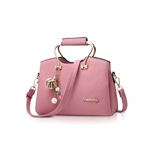NICOLE&amp;DORIS Taschen & Rucksäcke NICOLE&amp;DORIS Damen Handtaschen Schultertasche mit Tragegriff Umhängetasche für Damen Ledertasche mit langem Riemen