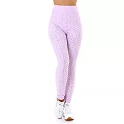 Jela London Leggings Jela London Damen Fitness Leggings High-Waist Push-Up Neon Batik 36-40