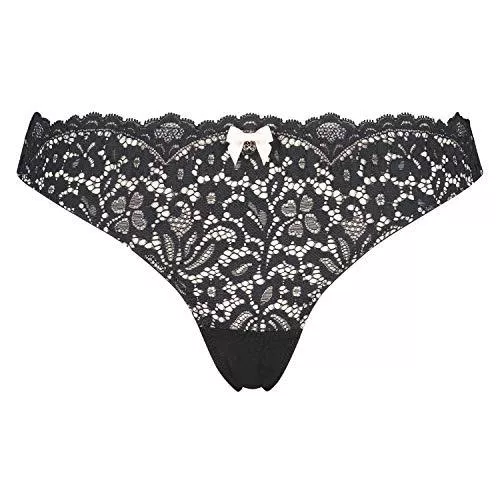 HUNKEMÖLLER Unterwäsche & Dessous HUNKEMÖLLER Damen Tanga Rose mit Durchgehender Spitze