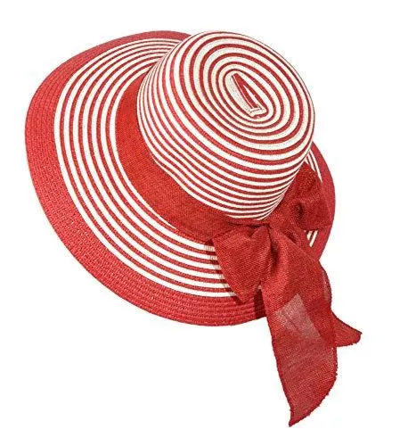 Miuno Hüte & Mützen Miuno® Damen weich Sonnenhut Partyhut Stroh Hut Schleife H51065