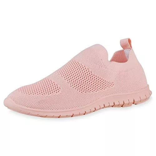 SCARPE VITA Sneaker & Sportschuhe SCARPE VITA Damen Sportschuhe Slip Ons Strick Profilsohle