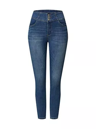 Hailys Jeans Hailys Valeria Frauen Jeans blau Basics, Streetwear