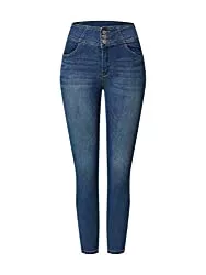 Hailys Jeans Hailys Valeria Frauen Jeans blau Basics, Streetwear