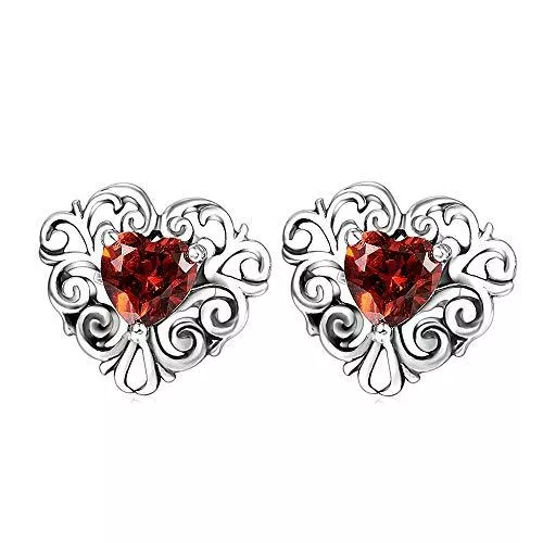 GW Schmuck Elegant Damen Ohrstecker 925 Sterling Silber Exquisite Zirkonia Damenohrringe Ohrringe Damenschmuck