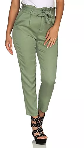 VERO MODA Hosen VERO MODA Damen Vmeva Hr Loose Paperbag Pant Noos Hose