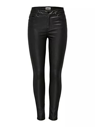 ONLY Hosen ONLY Female Skinny Fit Jeans ONLFHush Ankle Beschichtete