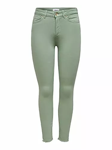 ONLY Jeans ONLY Damen Onlblush Life Mid Sk Ankraw Col PNT Noos Jeans
