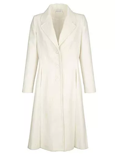 AV Mäntel AV Marken Mantel Creme-Weiss Gr. 40, Gr. 46, Gr. 48 0820582898