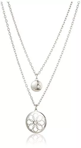 Tommy Hilfiger Schmuck Tommy Hilfiger Casual Core Damen Halskette Edelstahl Silber 49,5 cm