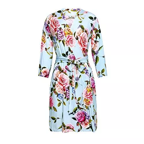 Posh Peanut Nachtwäsche & Bademäntel Posh Peanut Mommy Bademantel für Mutterschaft, weiche Still-Loungekleidung, Viskose aus Bambus