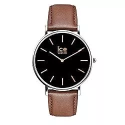 Ice-Watch Uhren ICE-WATCH - CITY classic Brown rose-gold - Men's wristwatch with leather strap - 016229 (Medium)