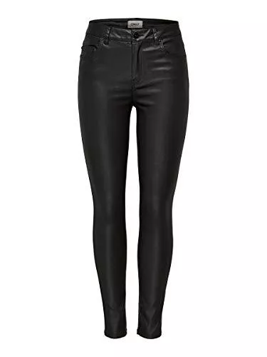 ONLY Hosen ONLY Female Skinny Fit Jeans ONLFHush Ankle Beschichtete