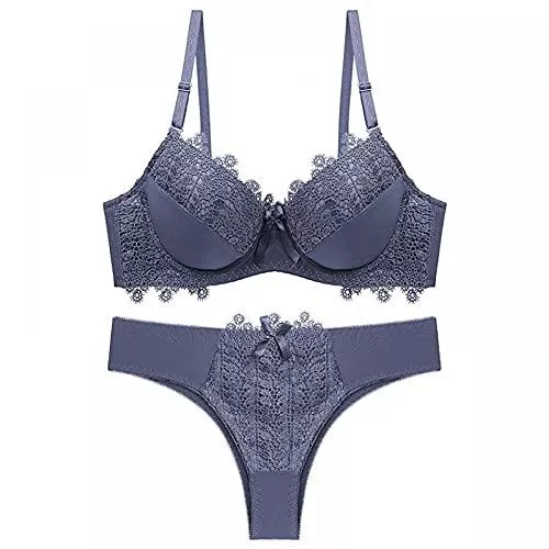 LJLLINGB Unterwäsche & Dessous LJLLINGB Bügel Plus Size Dessous Unterwäsche Damen Set Ensemble Dessous Heiße Damen Dessous