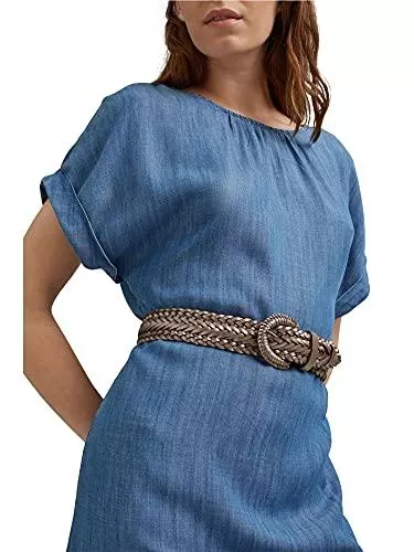 ESPRIT Gürtel ESPRIT Geflochtener Ledergürtel, chromfrei gegerbt