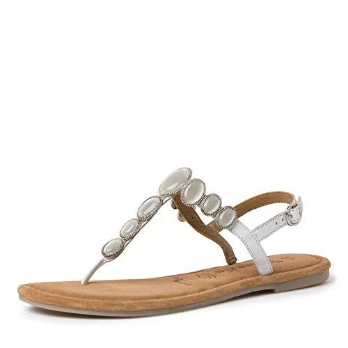 Tamaris Sandalen & Slides Tamaris Damen Zehentrenner, Frauen Sandalen,Touch It-Fußbett