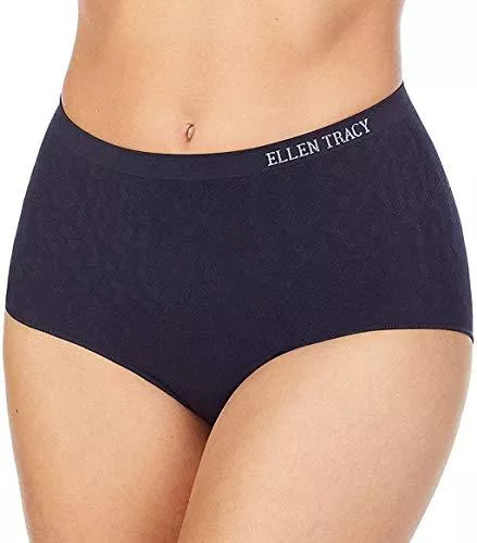 Ellen Tracy Unterwäsche & Dessous Ellen Tracy Essentials Damen-Slips, nahtlos, 4er-Pack