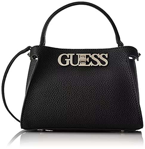 GUESS Taschen & Rucksäcke Guess Damen Uptown CHIC SML TRNLCK Satchel, Einheitsgröße