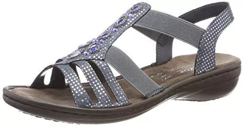 Rieker Sandalen & Slides Rieker Damen 60813 Geschlossene Sandalen