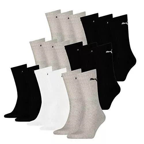 PUMA Socken & Strümpfe PUMA 18 Paar Socken Cush Crew Sportsocken Tennis Socken Unisex