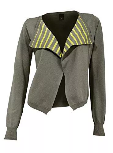 Heine Best Connections Strickjacken Heine - Best Connections Damen Strickjacke, Khaki-Gelb