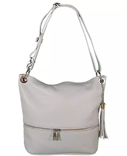 Freyday Taschen & Rucksäcke Freyday Echtleder Schultertasche in vielen Farben und verstellbarem Gurt Umhängetasche KH03