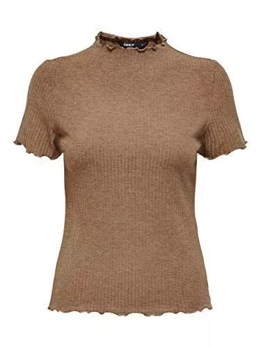 ONLY Kurzarmblusen ONLY Damen Onlemma S/S Highneck Top Noos JRS T-Shirt