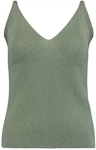 Hailys Tops Hailys Lexa Frauen Top grün Basics, Casual Wear, Fashion &amp; Style, Streetwear