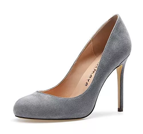 CASTAMERE High Heels CASTAMERE Damen High Heels Runde Zehen Elegant Partie Pumps Stilettos 10CM