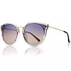 SUNGAIT Sonnenbrillen & Zubehör SUNGAIT Damen Übergroß Katzenauge Polarisierte Sonnenbrille Vintage UV-Schutz Sonnenbrille-SGT969