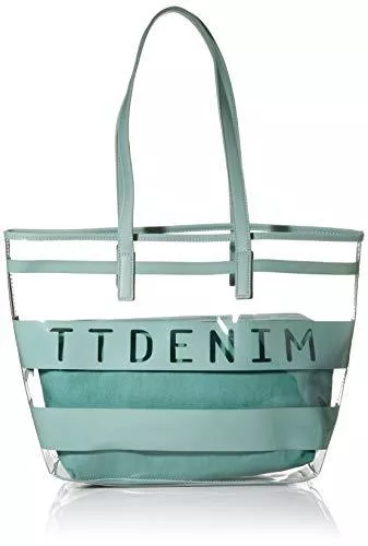 TOM TAILOR Taschen & Rucksäcke TOM TAILOR Denim Shopper Damen, Linares, 43x12x26 cm, Handtasche groß, Umhängetasche