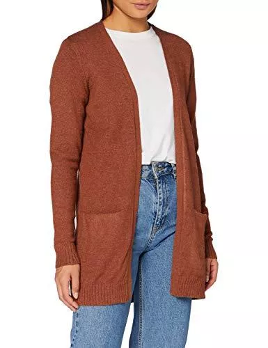 Vila Strickjacken Vila NOS Damen Viril Open L/S Knit Cardigan-Noos Strickjacke