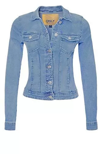 ONLY Jacken ONLY Damen Jeansjacke Übergangsjacke Leichte Jacke Denim Casual GE LESTA