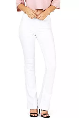 Cello Jeans Cello Damen Junior Mid Waist Skinny Fit Bootcut Hose