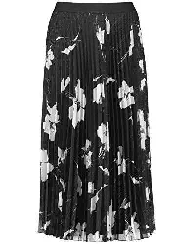 GERRY WEBER Röcke Gerry Weber Damen Faltenrock Mit Minimaldessin Ausgestellt