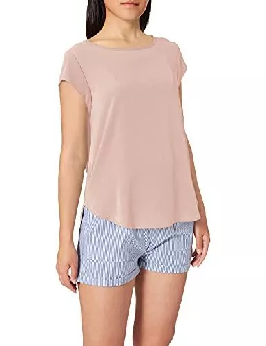 ONLY Kurzarmblusen ONLY Damen Onlvic S/S Solid Top Noos WVN T-Shirt