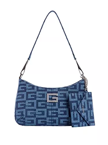 GUESS Taschen & Rucksäcke Guess 40th Anniversary Shoulder Bag Denim