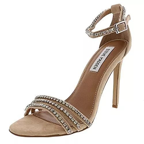 Steve Madden Sandalen & Slides Steve Madden Damen Sterling Knöchelhoher Lederabsatz