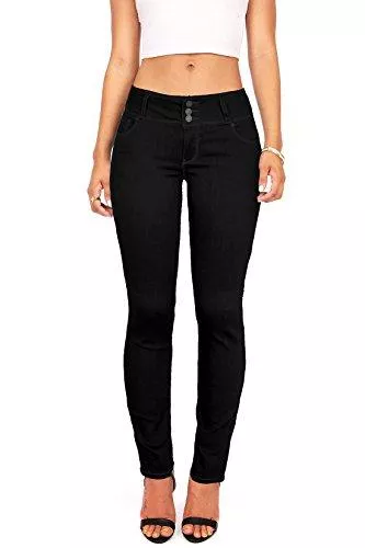 Wax Jeans Wax Damen Juniors Body schmeichelnde Mid Rise Skinny Jeans