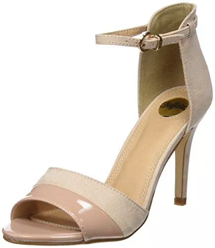 Buffalo Sandalen & Slides Buffalo 312339 IMI SUEDE PAT PU Damen Knöchelriemchen Sandalen